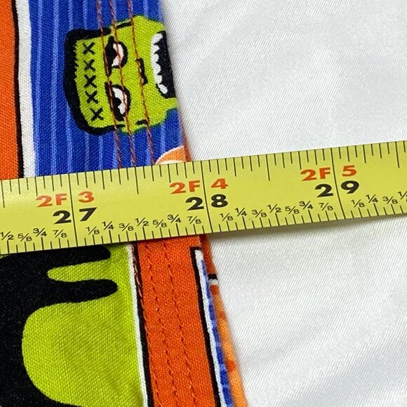 Halloween-Themed ScrubStar 3X/3XG V-Neck Cotton Scrub Top With Pockets - Picture 14 of 14